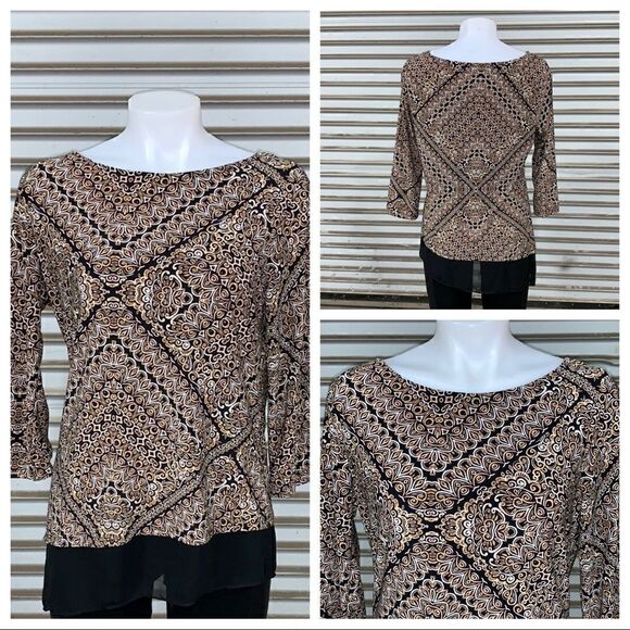 🛍️Roz & Ali top size medium - Picture 1 of 7